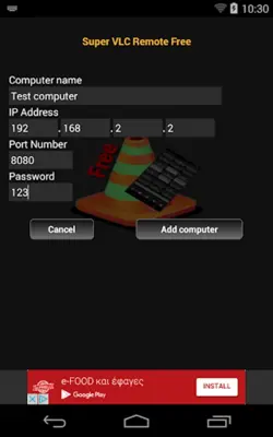 Super Remote Free for VLC android App screenshot 0